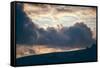 Stormy Sunset-Clive Nolan-Framed Stretched Canvas