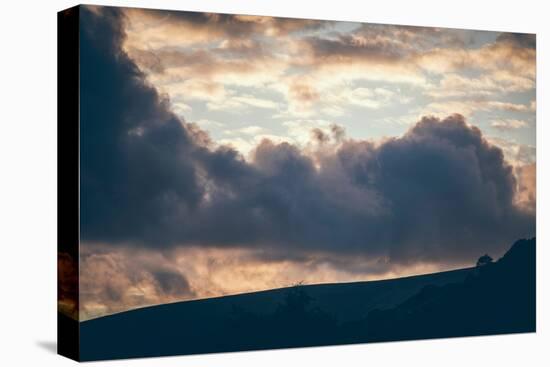 Stormy Sunset-Clive Nolan-Stretched Canvas