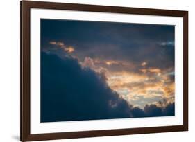 Stormy Sunset-Clive Nolan-Framed Photographic Print