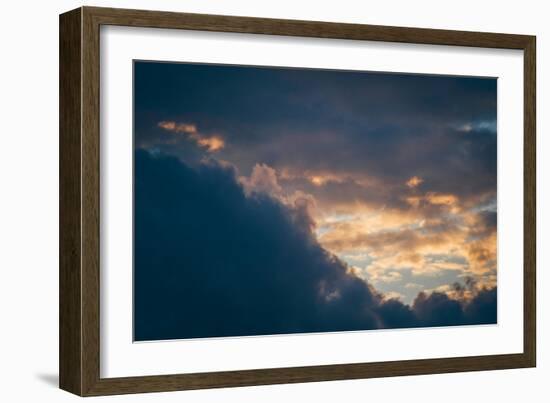 Stormy Sunset-Clive Nolan-Framed Photographic Print