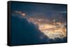 Stormy Sunset-Clive Nolan-Framed Stretched Canvas