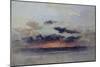 Stormy Sunset-John Ruskin-Mounted Giclee Print