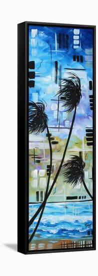 Stormy Tropics-Megan Aroon Duncanson-Framed Stretched Canvas