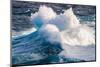 Stormy waves off the East Oahu coast, Hawaii-Mark A Johnson-Mounted Photographic Print