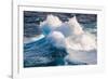 Stormy waves off the East Oahu coast, Hawaii-Mark A Johnson-Framed Photographic Print