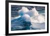 Stormy waves off the East Oahu coast, Hawaii-Mark A Johnson-Framed Photographic Print