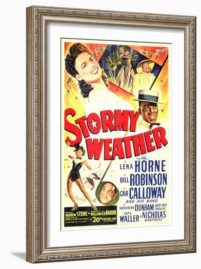 Stormy Weather, 1943-null-Framed Art Print