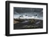 Stormy weather above Vestrahorn, depicted from Stokksens-ClickAlps-Framed Photographic Print