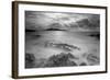 Stormy Weather across the Sound of Harris. Outer Hebrides, Scotland, April 2012-Peter Cairns-Framed Photographic Print