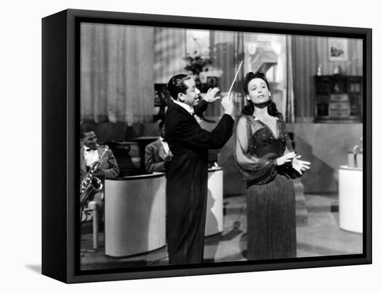 Stormy Weather, Cab Calloway, Lena Horne, 1943-null-Framed Stretched Canvas