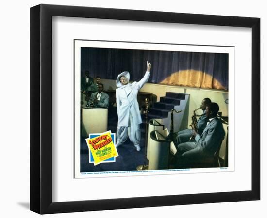 Stormy Weather, Cab Calloway (White Suit), 1943-null-Framed Art Print