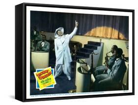 Stormy Weather, Cab Calloway (White Suit), 1943-null-Framed Stretched Canvas