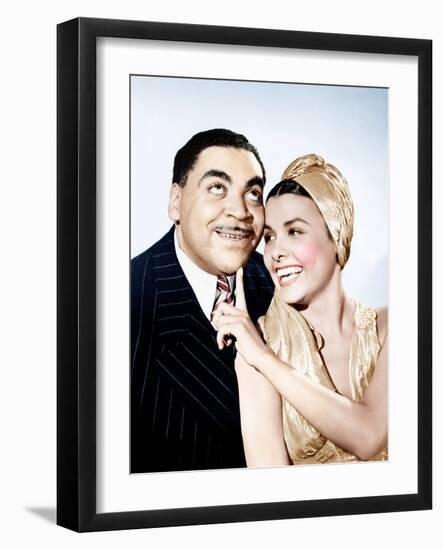 Stormy Weather, Fats Waller, Lena Horne, 1943-null-Framed Photo
