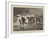 Stormy Weather, Making Signals to the Wreck-Maurice Poirson-Framed Giclee Print