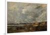 Stormy Weather. Pas De Calais, C. 1870-Jean-Baptiste-Camille Corot-Framed Giclee Print