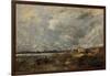 Stormy Weather. Pas De Calais, C. 1870-Jean-Baptiste-Camille Corot-Framed Giclee Print