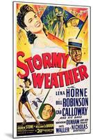 Stormy Weather, Swedish Movie Poster, 1943-null-Mounted Art Print