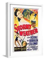 Stormy Weather, Swedish Movie Poster, 1943-null-Framed Art Print