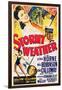 Stormy Weather, Swedish Movie Poster, 1943-null-Framed Art Print