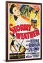 Stormy Weather, Swedish Movie Poster, 1943-null-Framed Art Print