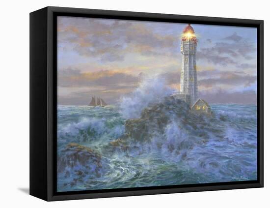 Stormy Weather-Nicky Boehme-Framed Stretched Canvas