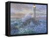 Stormy Weather-Nicky Boehme-Framed Stretched Canvas