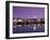 Stornoway Harbour at Dusk, Lewis, Outer Hebrides, Scotland, United Kingdom, Europe-Patrick Dieudonne-Framed Photographic Print