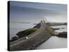 Storseisundbrua Bridge, the Atlantic Road, Romsdal, Norway-Peter Adams-Stretched Canvas