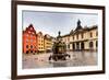 Stortorget in Old City (Gamla Stan), the Oldest Square in Stockholm, Sweden-anshar-Framed Photographic Print