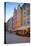 Stortorget Square Cafes at Dusk, Gamla Stan, Stockholm, Sweden, Scandinavia, Europe-Frank Fell-Stretched Canvas