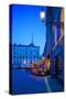 Stortorget Square Cafes at Dusk, Gamla Stan, Stockholm, Sweden, Scandinavia, Europe-Frank Fell-Stretched Canvas