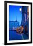 Stortorget Square Cafes at Dusk, Gamla Stan, Stockholm, Sweden, Scandinavia, Europe-Frank Fell-Framed Photographic Print