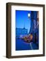 Stortorget Square Cafes at Dusk, Gamla Stan, Stockholm, Sweden, Scandinavia, Europe-Frank Fell-Framed Photographic Print