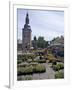 Stortorvet Square With Flower Market and Cathedral (Domkirke), Oslo, Norway, Scandinavia, Europe-null-Framed Photographic Print