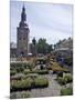 Stortorvet Square With Flower Market and Cathedral (Domkirke), Oslo, Norway, Scandinavia, Europe-null-Mounted Photographic Print