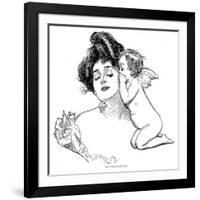 Story, 1902-Charles Dana Gibson-Framed Giclee Print