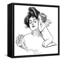 Story, 1902-Charles Dana Gibson-Framed Stretched Canvas