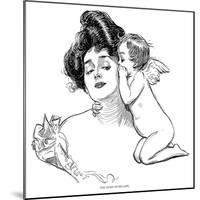 Story, 1902-Charles Dana Gibson-Mounted Giclee Print