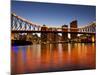 Story Bridge and Brisbane River, Brisbane, Queensland, Australia-David Wall-Mounted Photographic Print