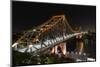 Story Bridge by Night. TILT SHIFT-David Bostock-Mounted Photographic Print