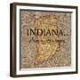 Story Indiana-Tina Carlson-Framed Art Print