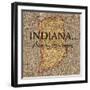 Story Indiana-Tina Carlson-Framed Art Print