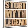 Story, Myth, Legend-PixelsAway-Mounted Art Print