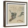 Story of a Warrior in Tsukushi Province, C. 1834-Toyota Hokkei-Framed Giclee Print