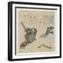 Story of a Warrior in Tsukushi Province, C. 1834-Toyota Hokkei-Framed Giclee Print