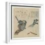 Story of a Warrior in Tsukushi Province, C. 1834-Toyota Hokkei-Framed Giclee Print