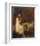 Story of Golden Locks, c.1870-Seymour Joseph Guy-Framed Premium Giclee Print