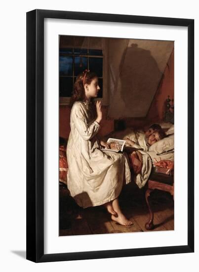 Story of Golden Locks-Seymour Joseph Guy-Framed Art Print