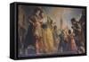 Story of Gualtiero, Count of Angers-Giuseppe Cades-Framed Stretched Canvas