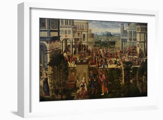 Story of Susanna-Hans, the Elder Schöpfer-Framed Giclee Print